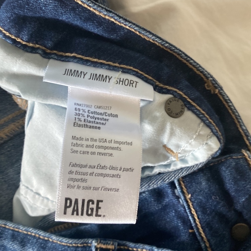 Paige denim shorts - Picture 5 of 5